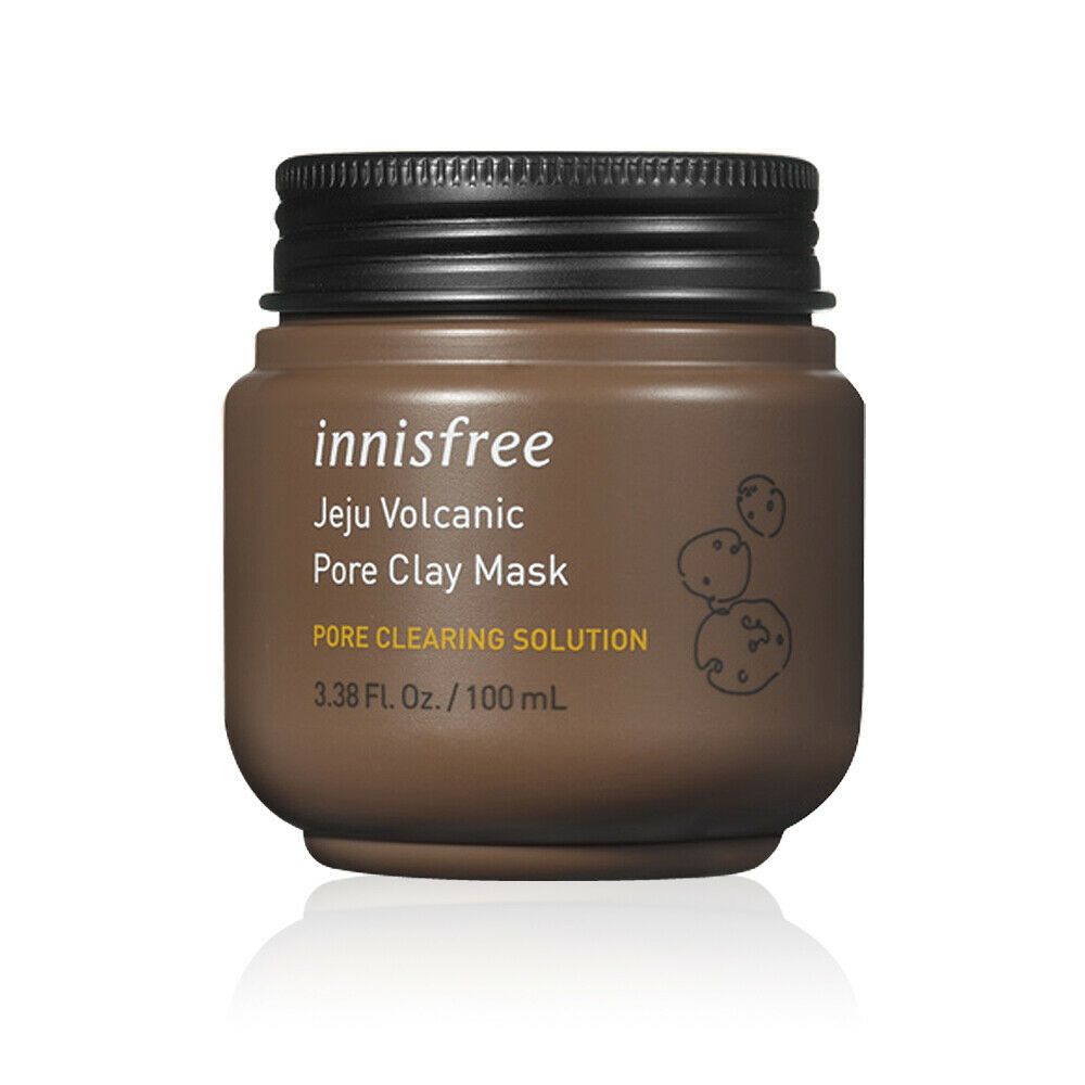 Mặt nạ đất sét Innisfree Super Volcanic Pore Clay Mask 2X 100ml giúp loại bỏ bã nhờn cho da sáng mịn
