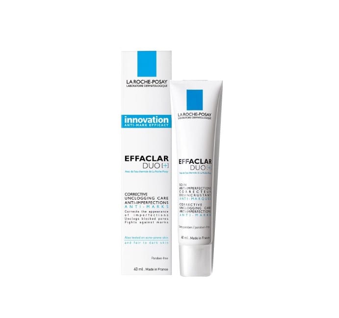 Kem giảm mụn La Roche-Posay Effaclar Duo+ 15/40ml giúp giảm vết thâm và mụn tái phát