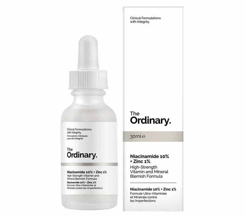 Serum Ordinary Niacinamide 10 Zinc 1% 30/60ml giúp sáng da mờ thâm mụn