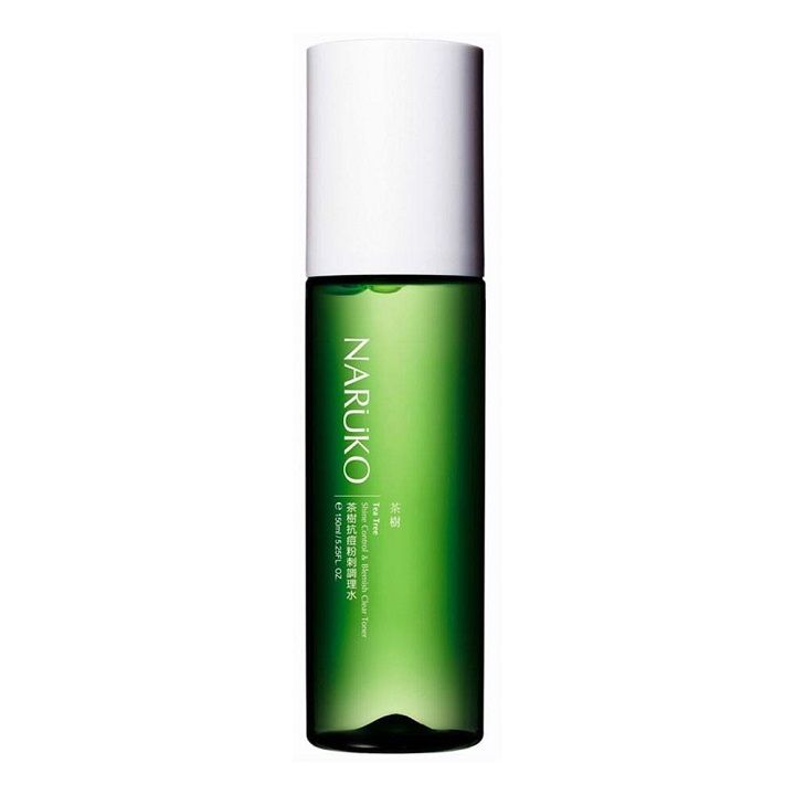 Nước hoa hồng Naruko Tea Tree Shine Control & Blemish Clear Toner 150ml tràm trà hỗ trợ giảm mụn