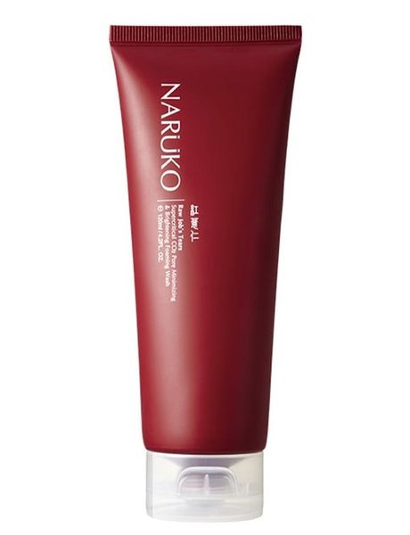Sữa rửa mặt Naruko Ý Dĩ Nhân Đỏ RJT Pore Minimizing & Brightening Foaming Wash 120ml sạch sâu không gây căng khít