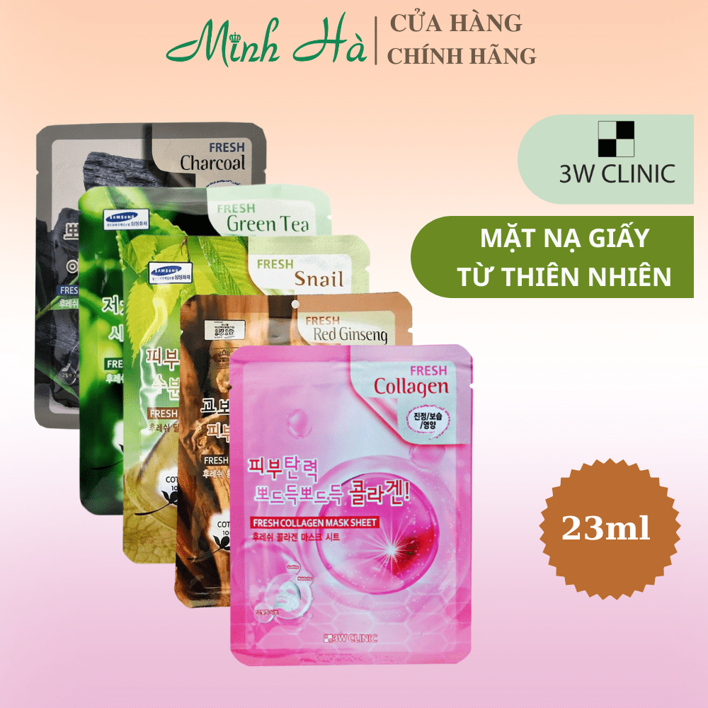 Mặt nạ giấy 3D Foodaholic Natural Essence Mask 20g vừa khít với khuôn mặt dưỡng ẩm căng da