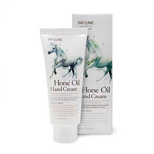 Kem dưỡng da tay 3W Clinic Moisturizing Hand Cream 100ml nuôi dưỡng da ẩm mượt, căng mịn và trắng sáng