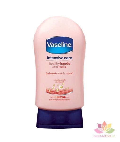 Kem dưỡng da tay và móng Vaseline Healthy Hands and Nails 85ml giúp da tay mịn màng, móng tay khỏe