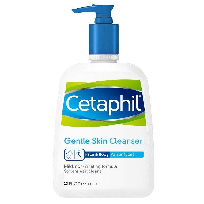Sữa rửa mặt Cetaphil Gentle Skin Cleanser 125ml dưỡng ẩm và dịu nhẹ cho da