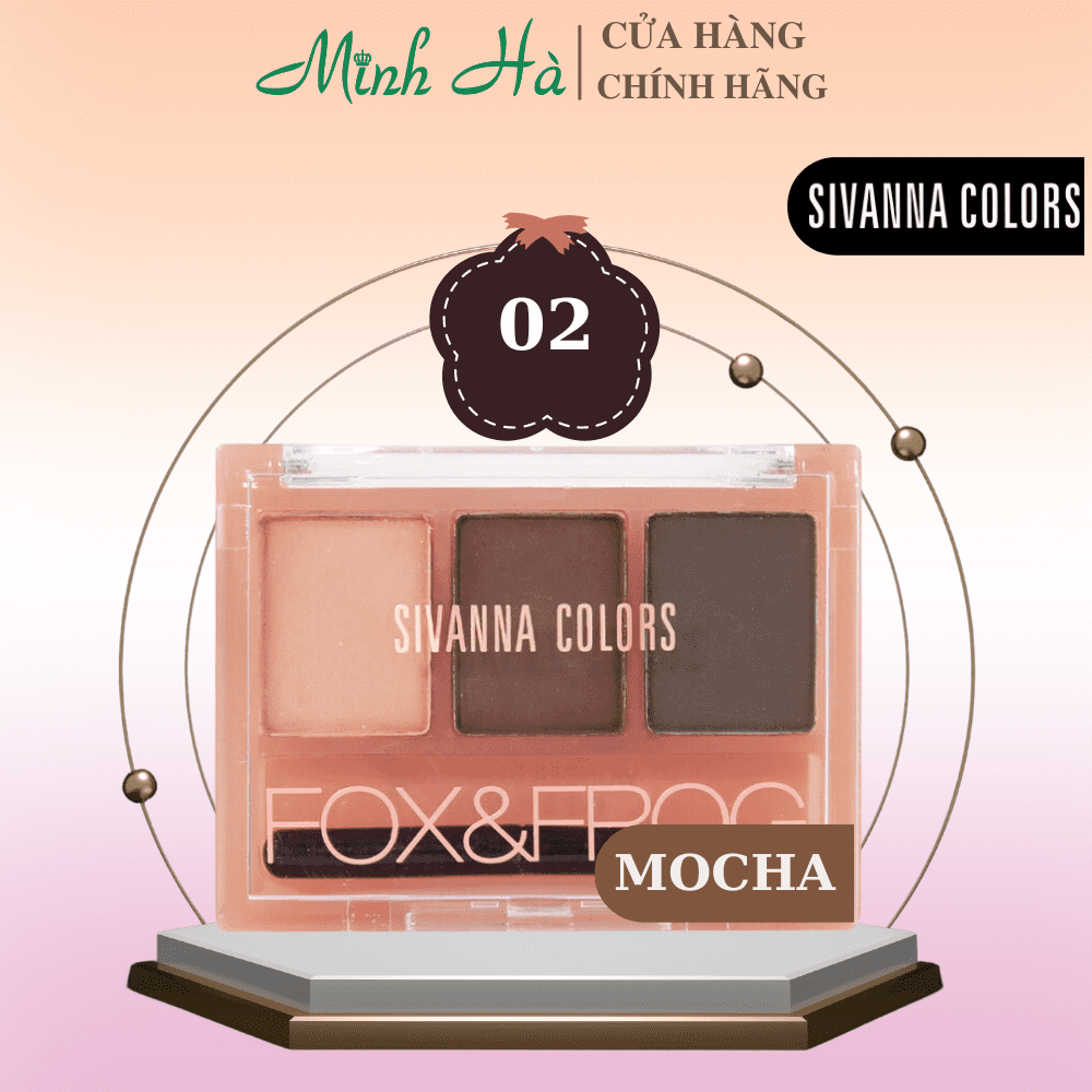 Bột tán mày Sivanna Colors Wonder Drawing Eye Brow Kit HF115 10g bám màu tốt dễ tán