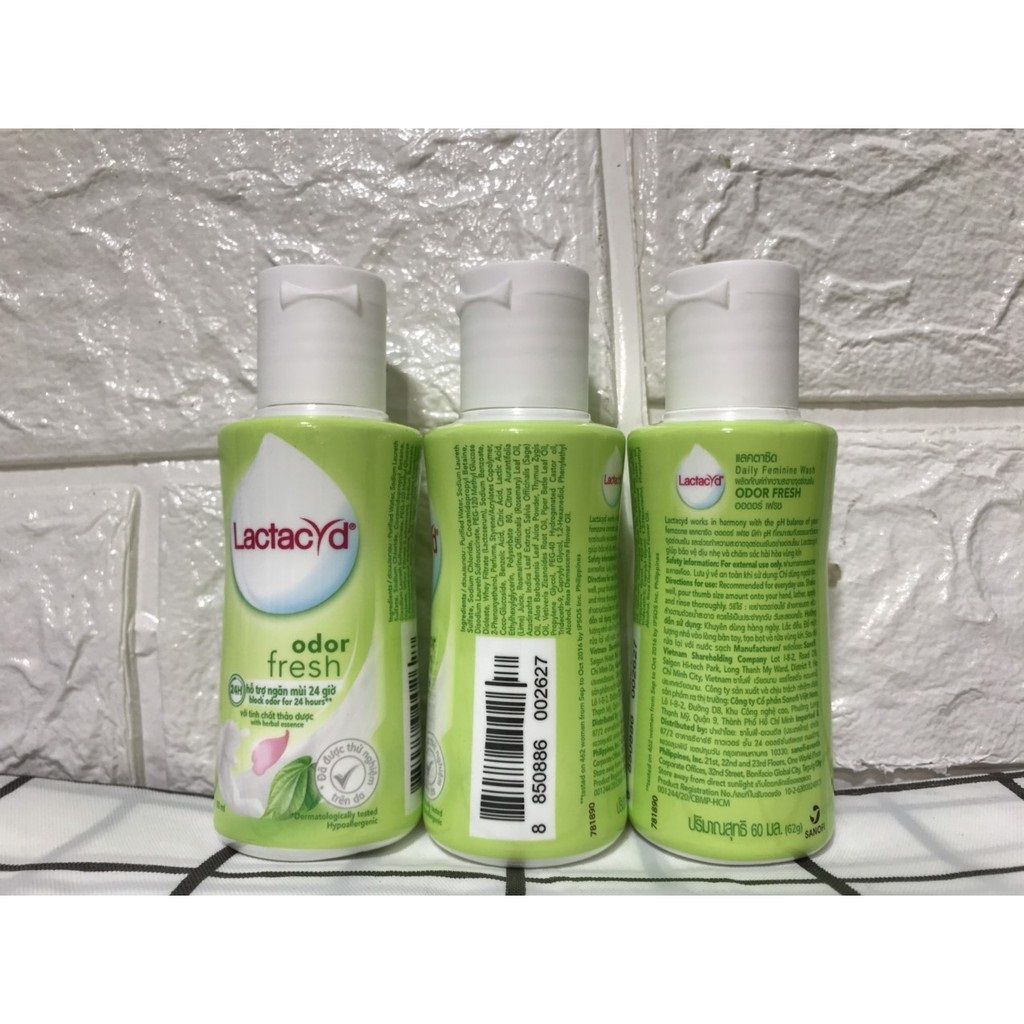 Dung dịch vệ sinh phụ nữ Lactacyd 250/500ml dịu nhẹ kể cả với da nhạy cảm