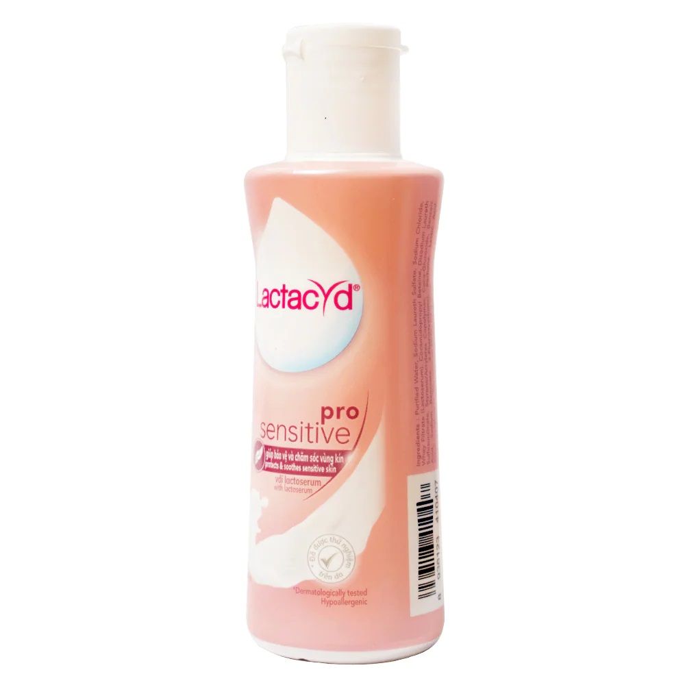 Dung dịch vệ sinh phụ nữ Lactacyd 250/500ml dịu nhẹ kể cả với da nhạy cảm