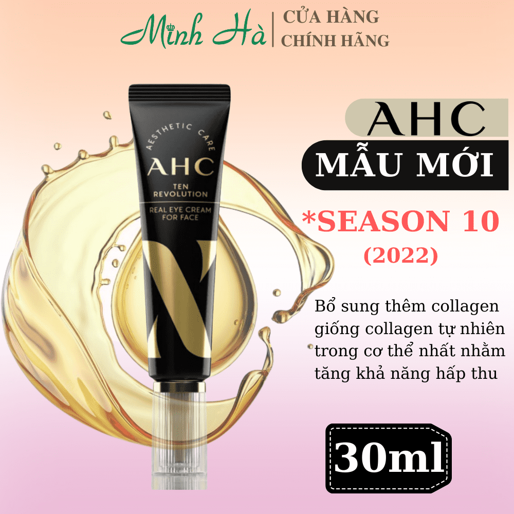 Kem mắt AHC Youth Lasting Real Eye Cream 30/40ml dưỡng trắng và giảm vết nhăn