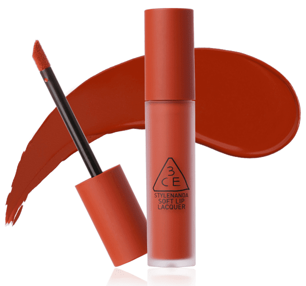 Son kem lì 3CE Soft Lip Lacquer 4g không kén da, lâu trôi