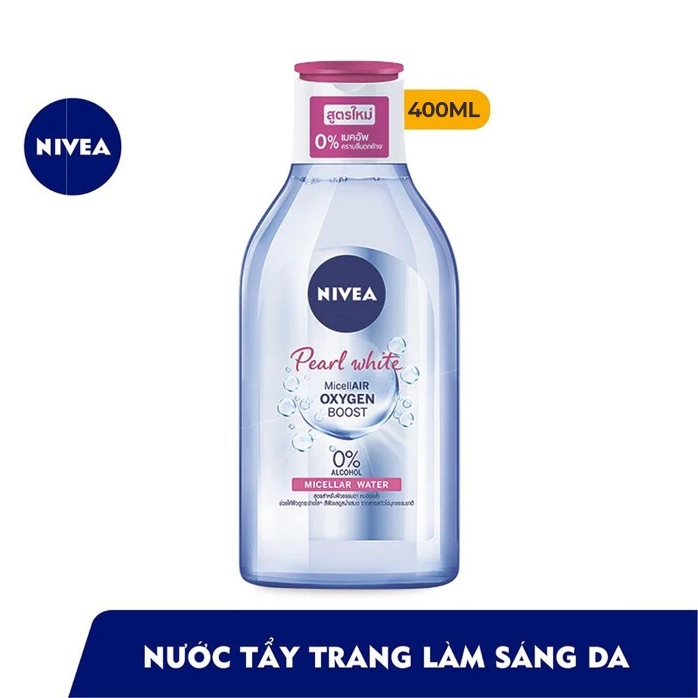 Nước tẩy trang Nivea MicellAIR Oxygen Boost 200ml giúp làm sạch sâu bề mặt da