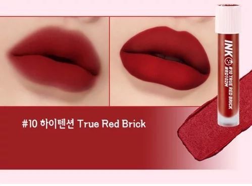 Son kem lì Ink Velvet Peripera 4g lên môi mượt bền màu