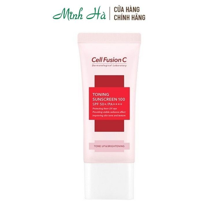 Kem chống nắng Cell Fusion C Control Oil And Sebum 100 SPF 48 PA+++ 50ml chống nắng nâng tông nhẹ nhàng
