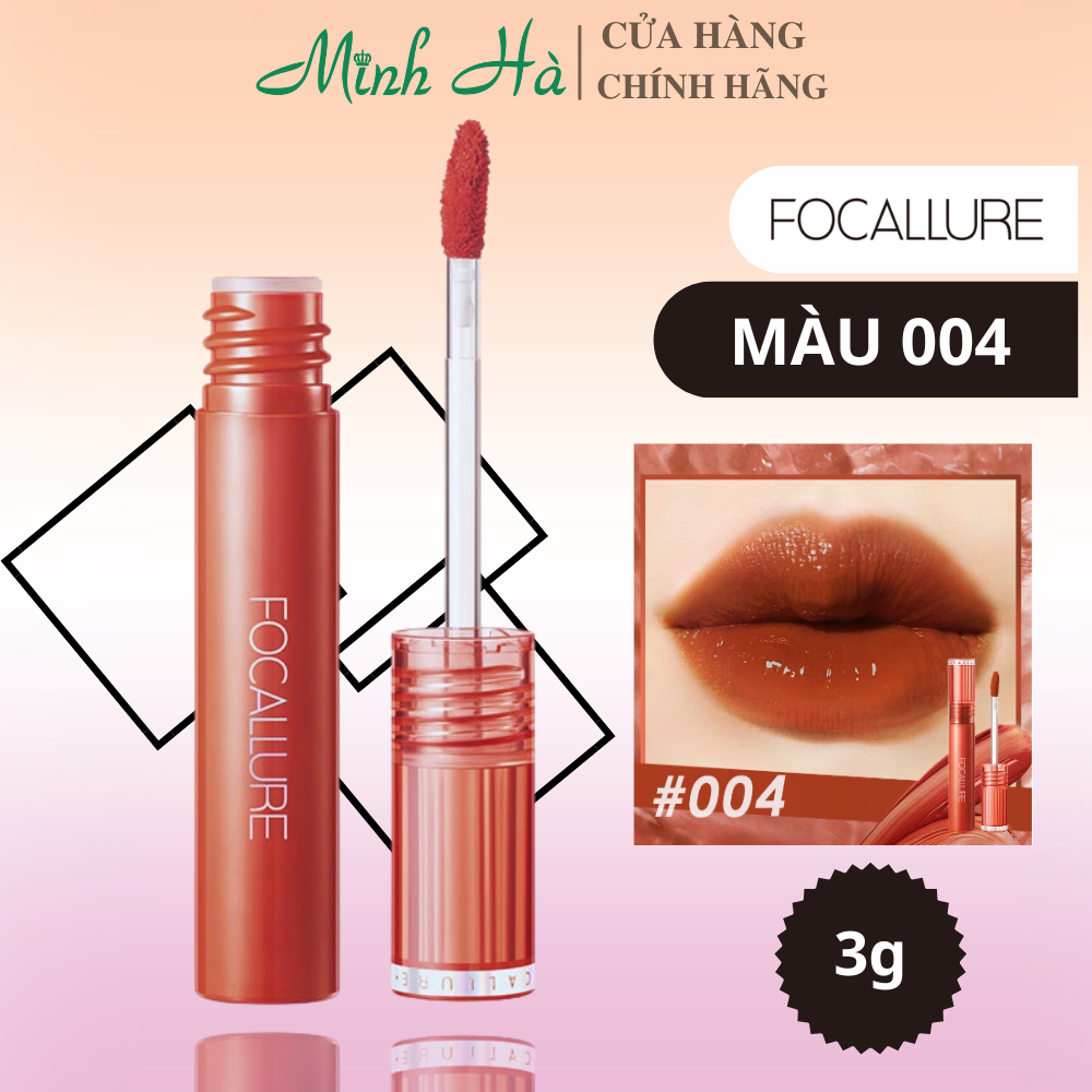 Son Focallure glossy tint FA208 3g lì mịn mềm mại lâu trôi