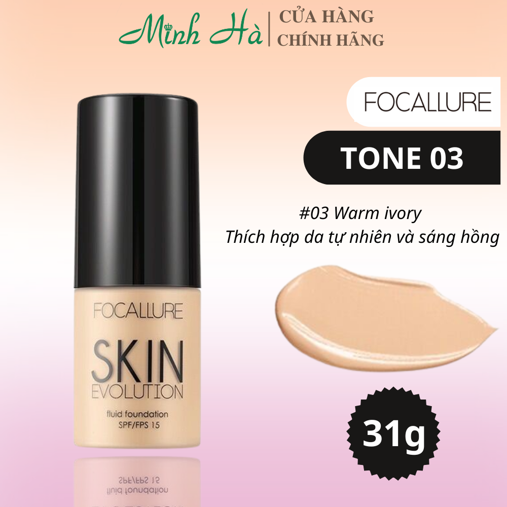 Kem nền BB Focallure FA30 31g kiềm dầu dưỡng ẩm