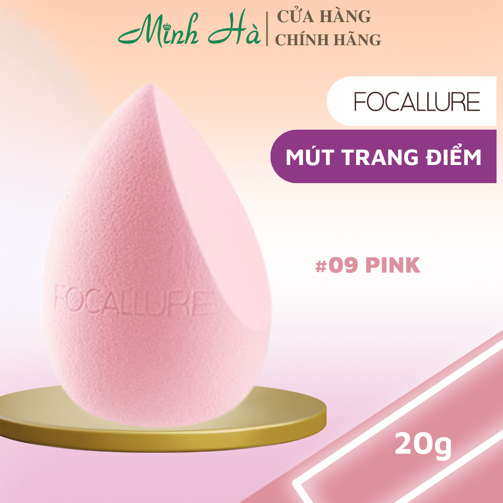 Mút trang điểm Focallure FA136 20g tán kem nền mềm mại