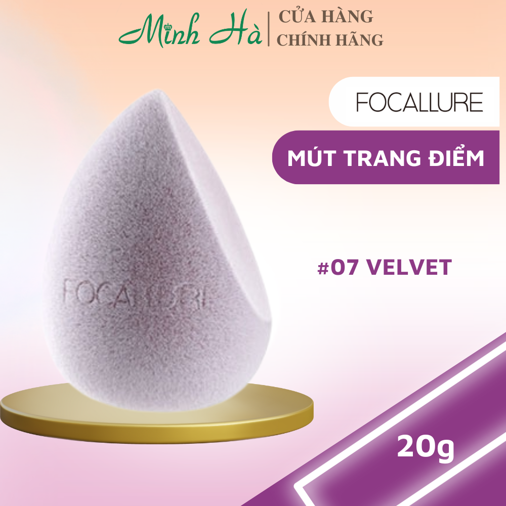 Mút trang điểm Focallure FA136 20g tán kem nền mềm mại