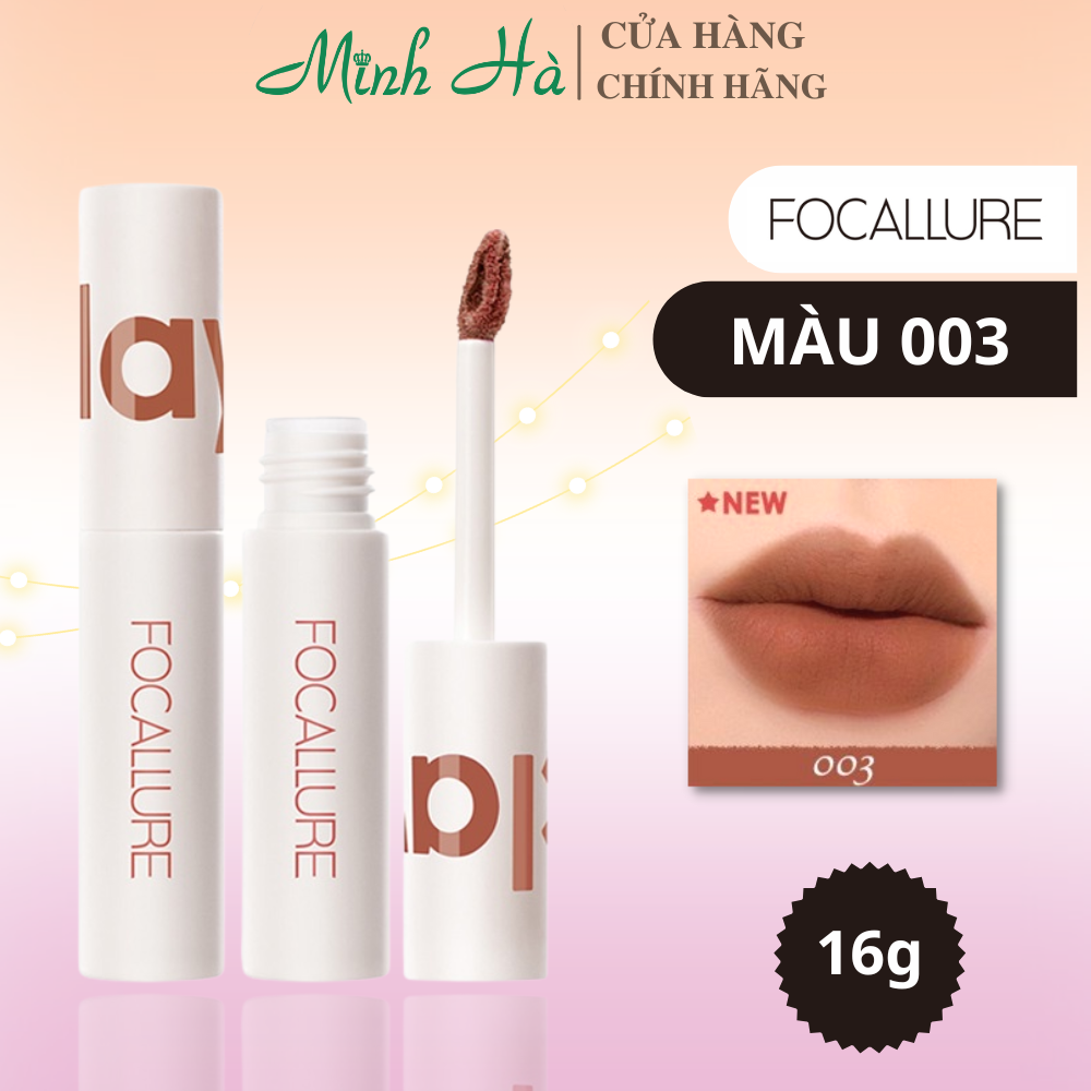 Son kem lì Focallure True Matte Lip Clay FA179 2.5g mềm mịn cho môi