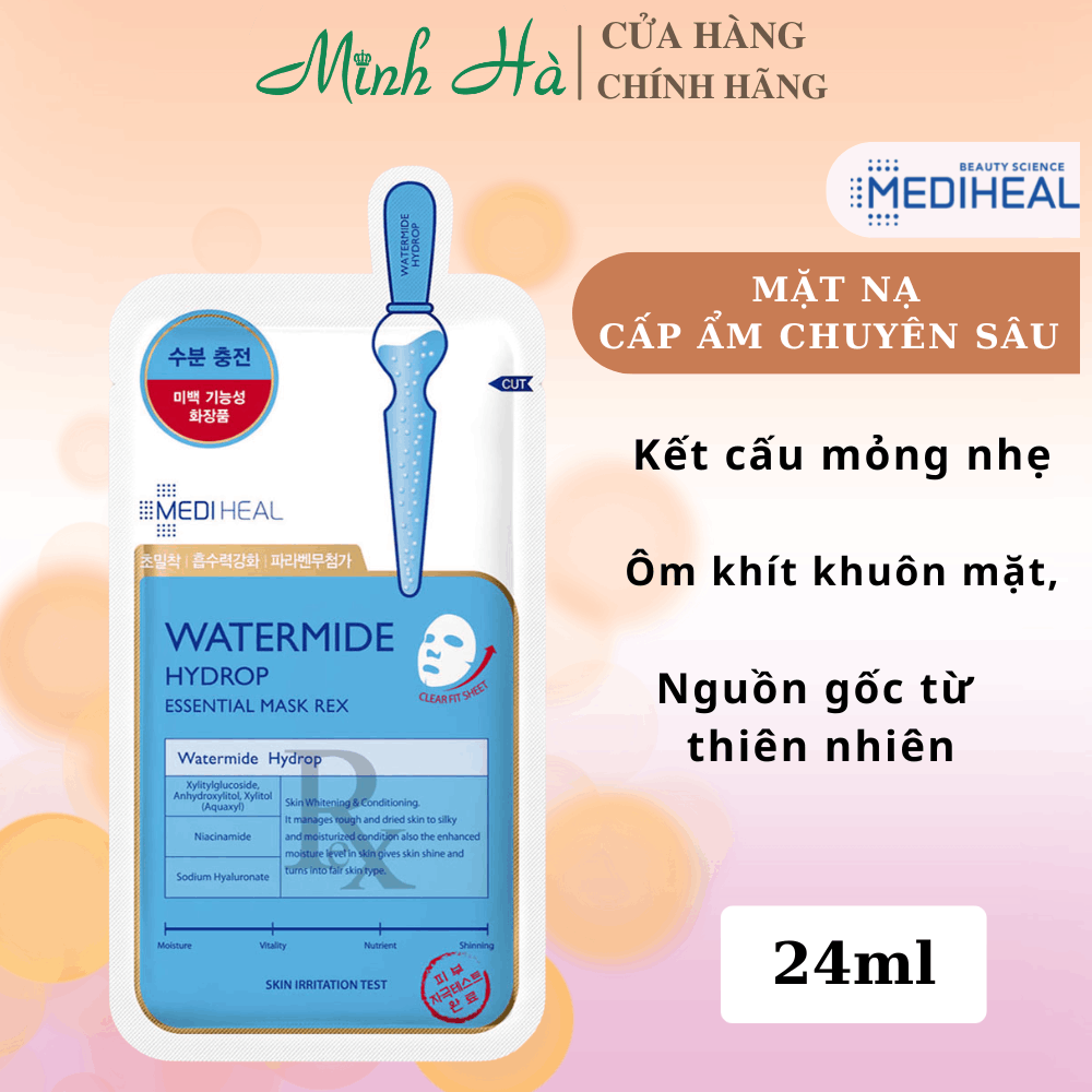 Mặt nạ Mediheal Essetial Mask 30ml nhập khẩu chính ngạch có tem phụ