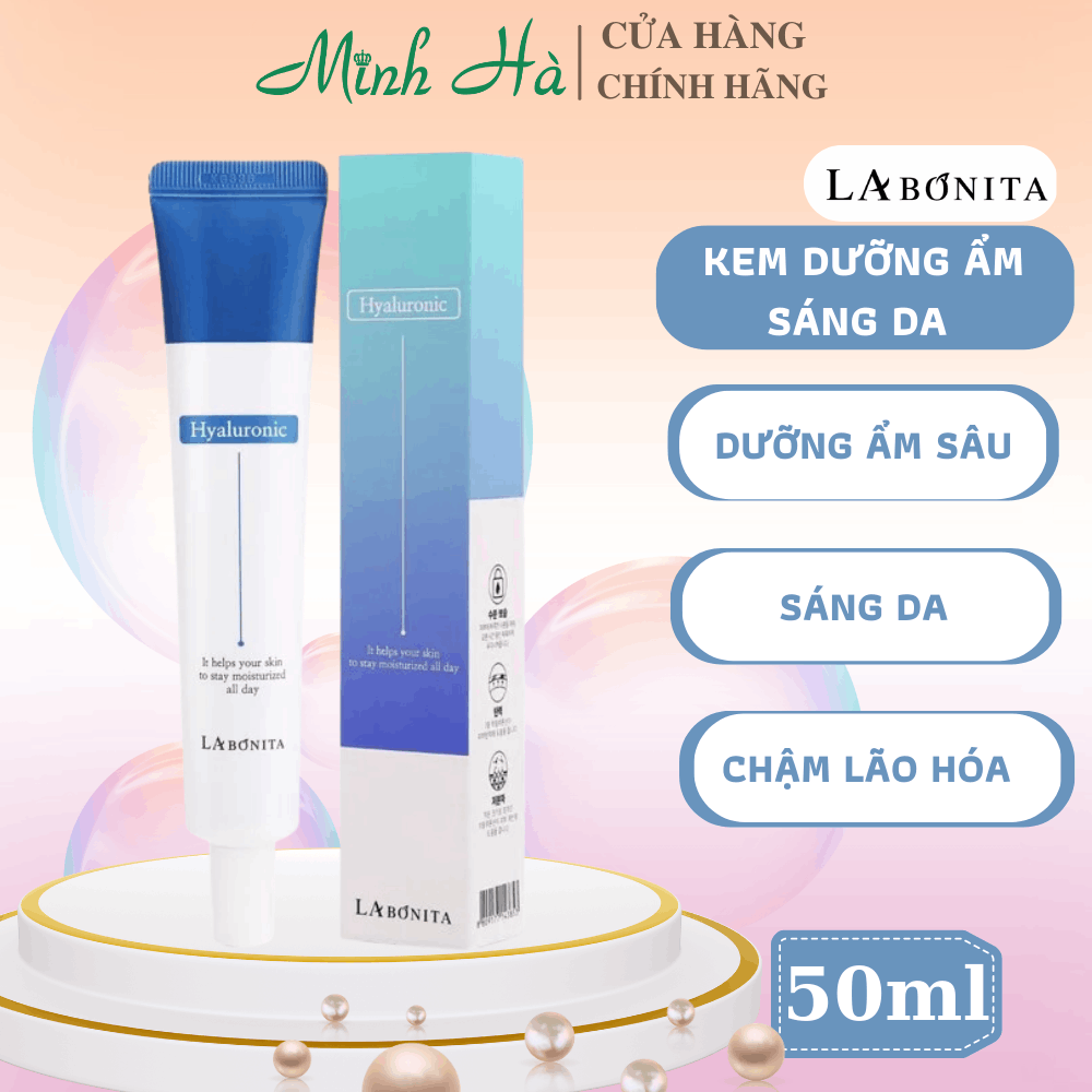 Kem dưỡng ẩm La Bonita Vital Hyaluronic Acid 30/50ml dưỡng ẩm sáng da & tăng độ đàn hồi
