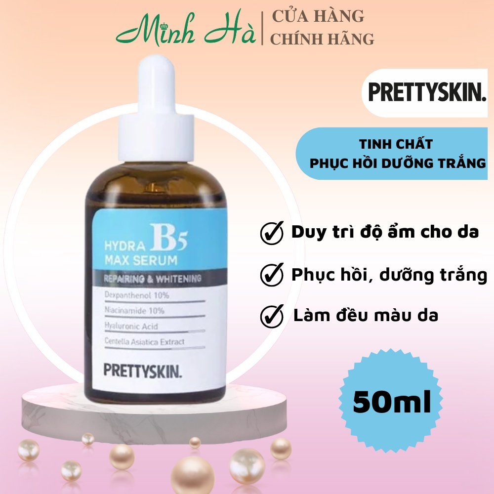 Tinh chất phục hồi Prettyskin Hydra B5 max serum 50ml