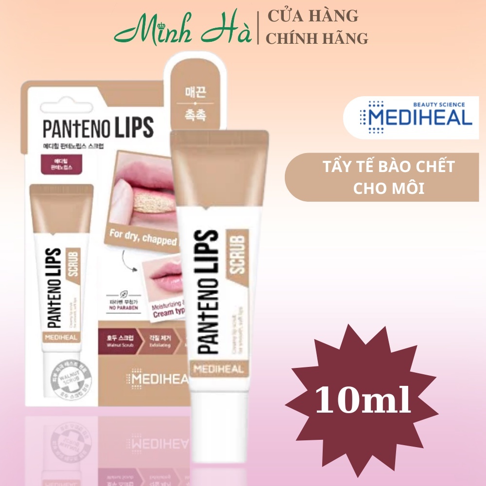 Son dưỡng Mediheal Labocare Panteno Lips 10ml giảm thâm môi hiệu quả
