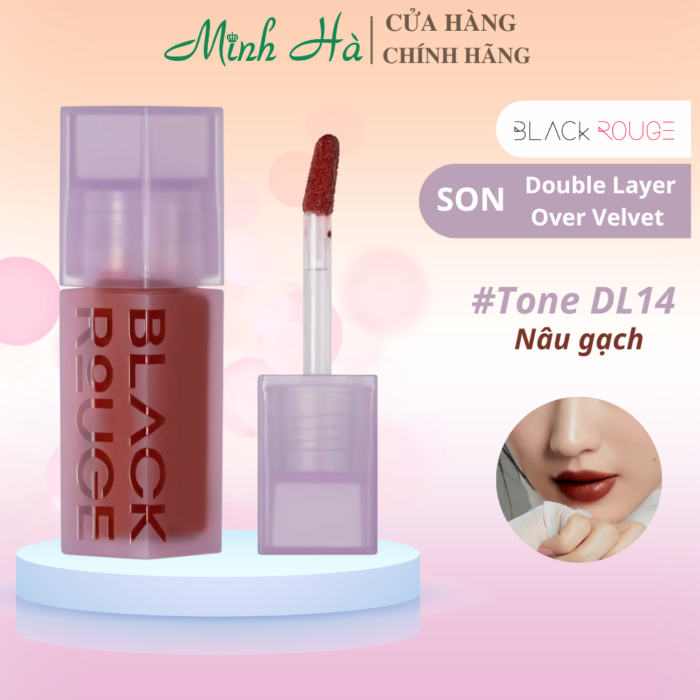 Son Tint Black Rouge Double Layer Over Velvet Season 2 Gallery 4.1g mang phong cách và thần thái khác biệt
