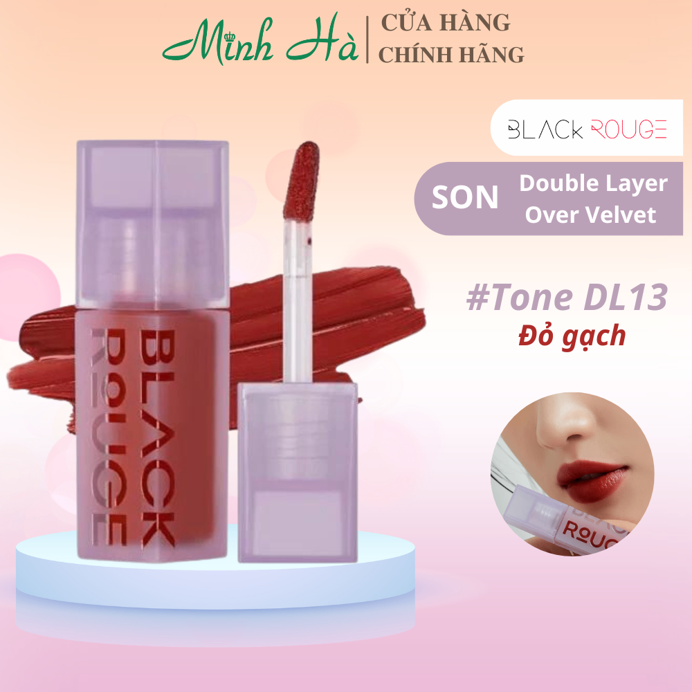 Son Tint Black Rouge Double Layer Over Velvet Season 2 Gallery 4.1g mang phong cách và thần thái khác biệt