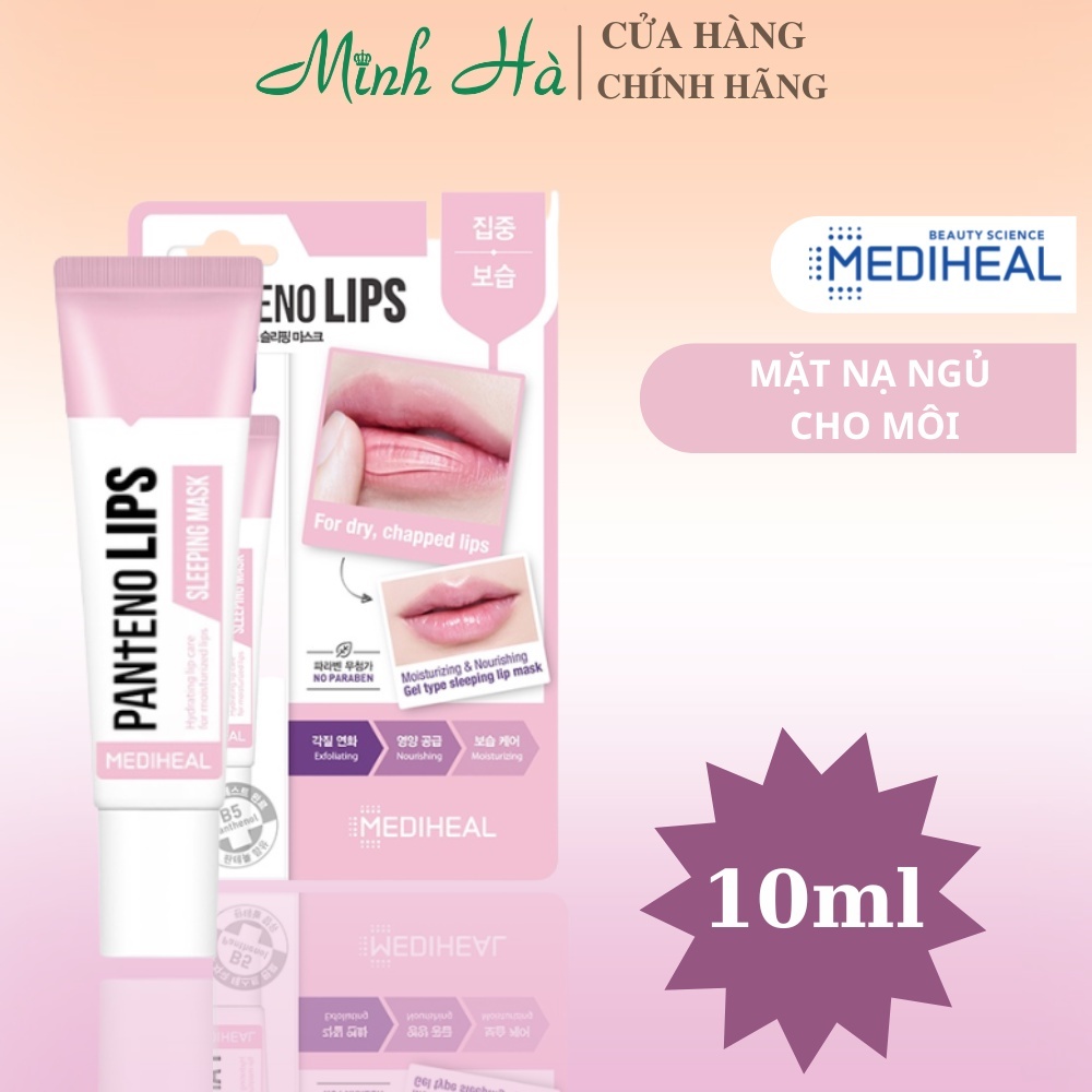 Son dưỡng Mediheal Labocare Panteno Lips 10ml giảm thâm môi hiệu quả