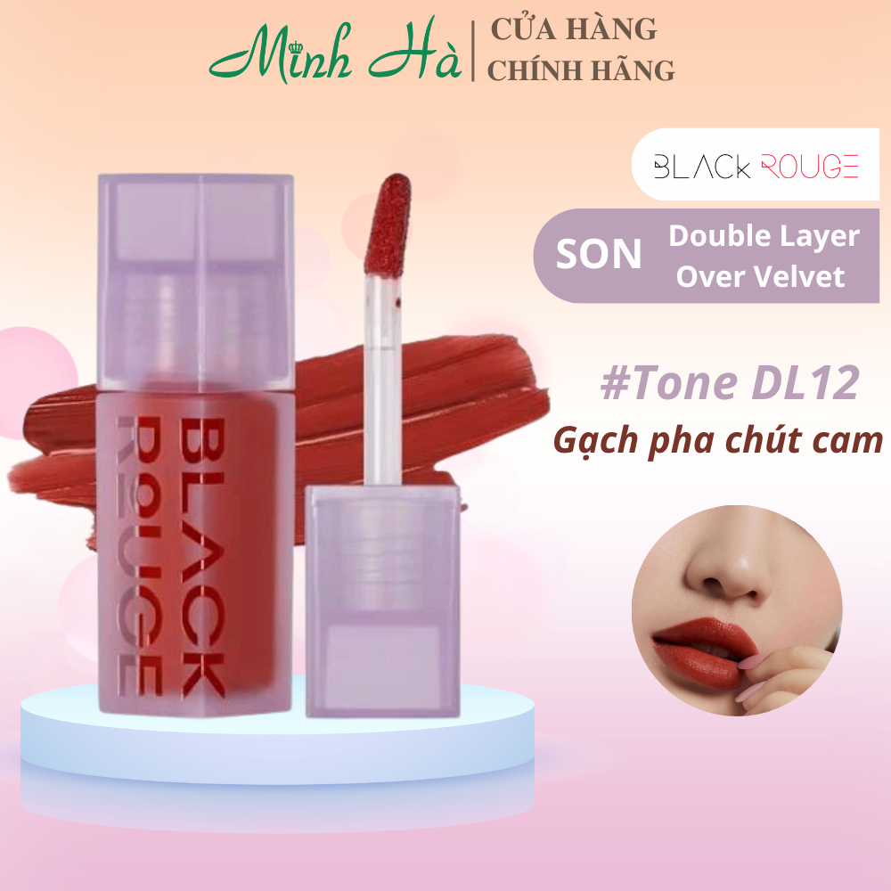 Son Tint Black Rouge Double Layer Over Velvet Season 2 Gallery 4.1g mang phong cách và thần thái khác biệt