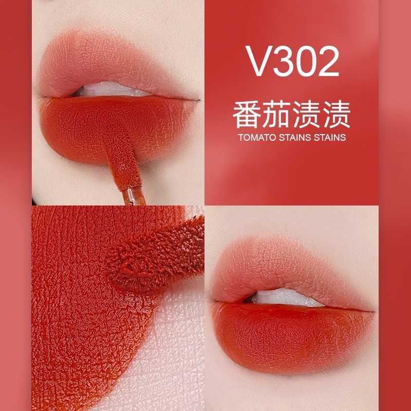 Son kem lì HOL DLIVE Flower Sakura Velvet Matte Lip Glaze 3g chất son lì không gây bết dính