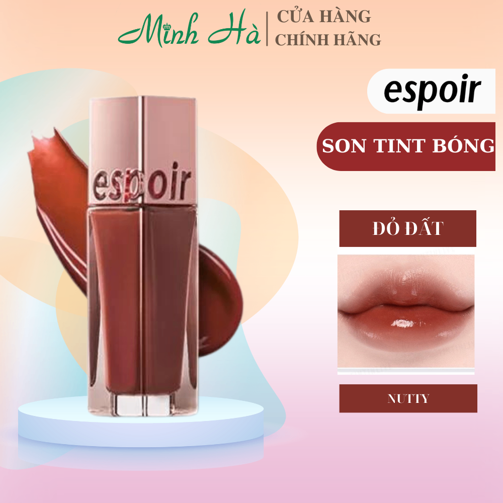 Son tint bóng lì Espoir Couture Lip Tint Shine 8.5g lâu trôi hiệu ứng tint bóng sang trọng