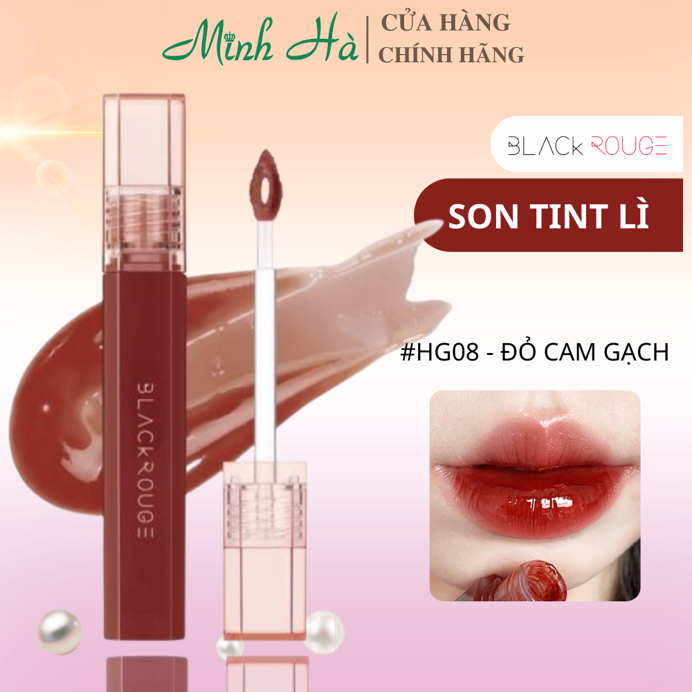 Son Black Rouge Half N Half Water Glow 4g mềm mượt tự nhiên