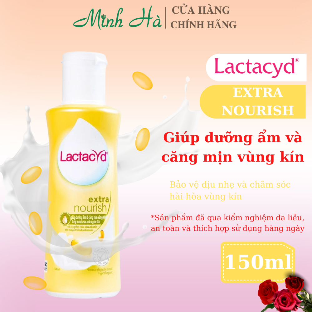 Dung dịch vệ sinh phụ nữ Lactacyd 250/500ml dịu nhẹ kể cả với da nhạy cảm