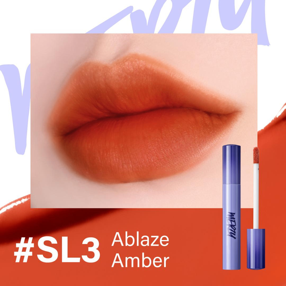 Son kem lì Merzy Soft Touch Lip Tint season 1 3g mềm mượt lên màu chuẩn