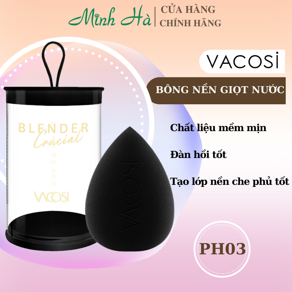 Bông nền giọt nước Vacosi PRS Pro Classic Blender mềm mịn, độ bền cao