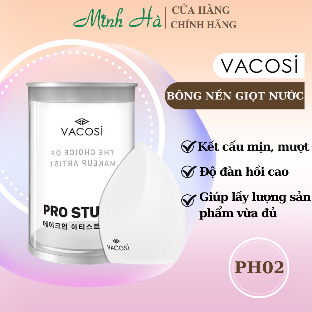 Bông nền giọt nước Vacosi PRS Pro Classic Blender mềm mịn, độ bền cao