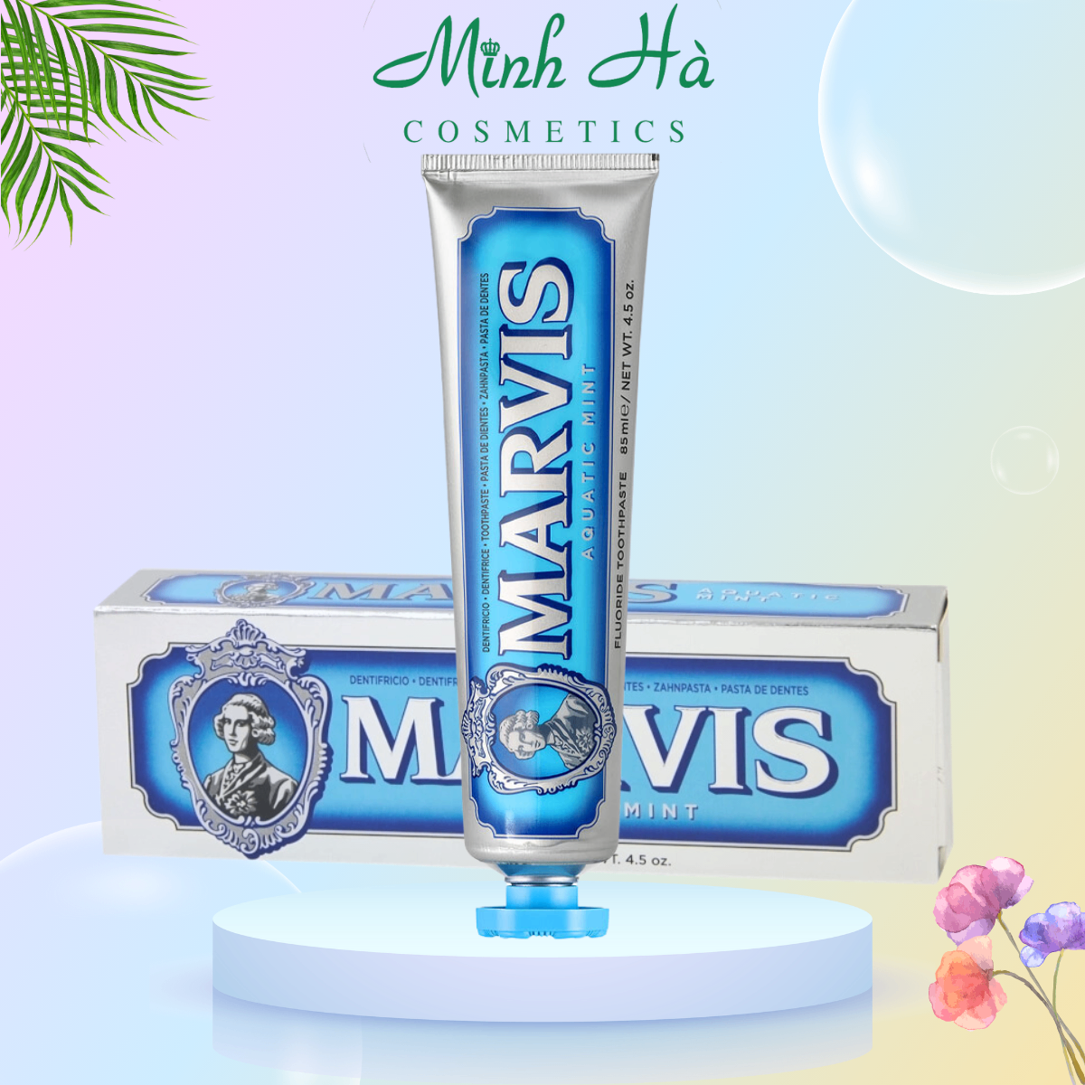Kem đánh răng Marvis Ý 85ml loại bỏ mảng bám, sạch răng thơm miệng