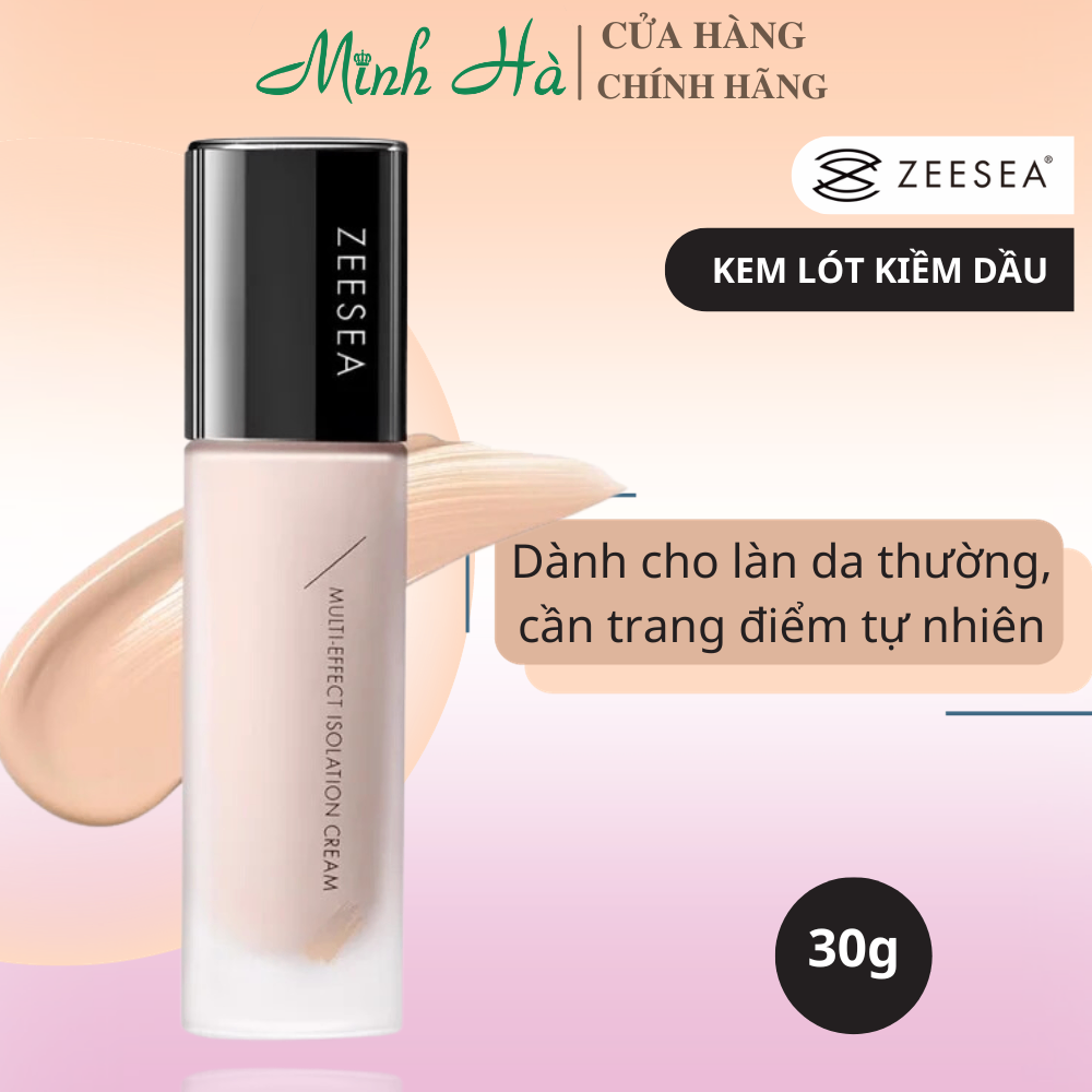 Kem lót trang điểm Zeesea Multi-Effect Makeup Primer 10/30g kiềm dầu, che khuyết điểm tự nhiên