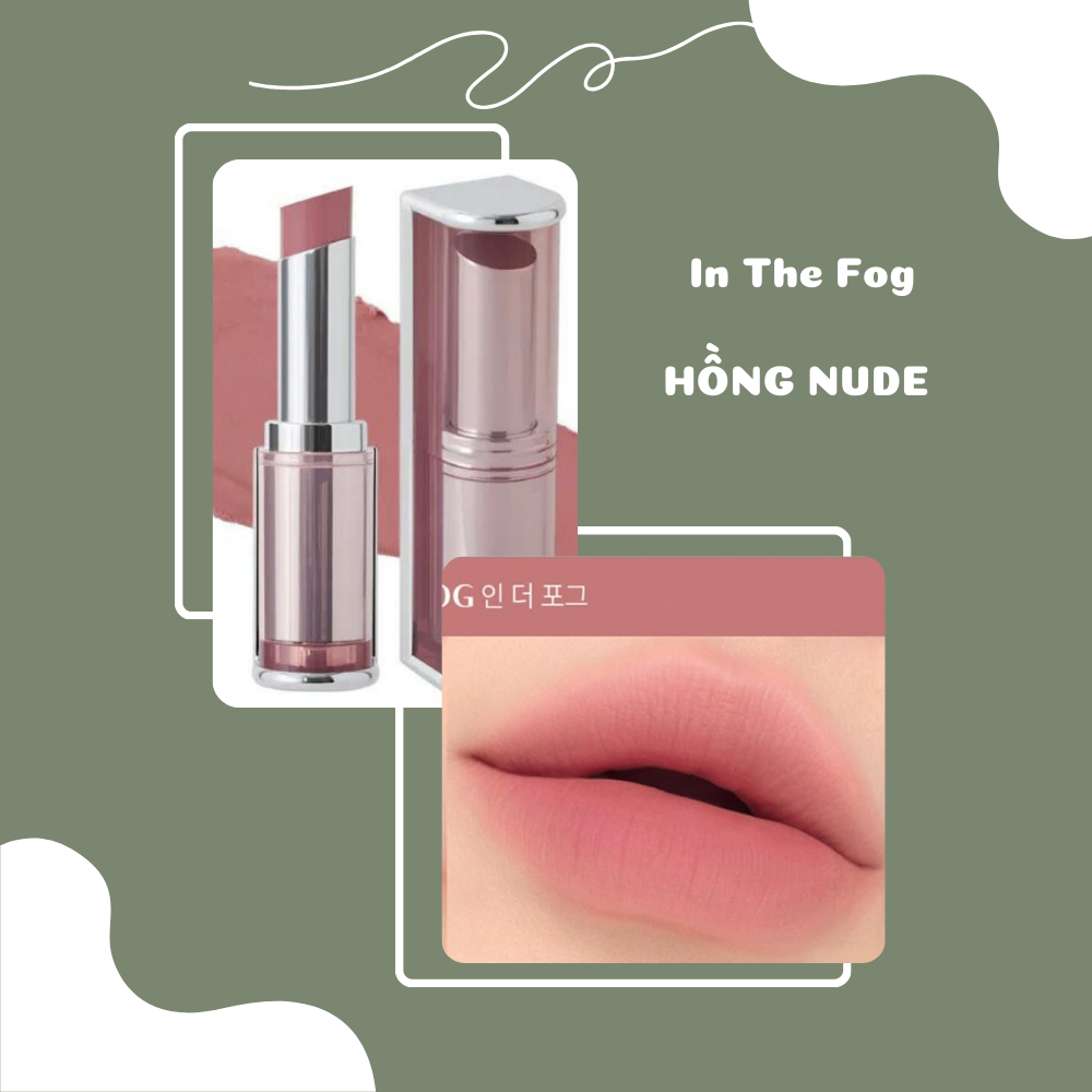 Son thỏi 3CE Blur Matte Lipstick 4g mịn lì nhẹ môi