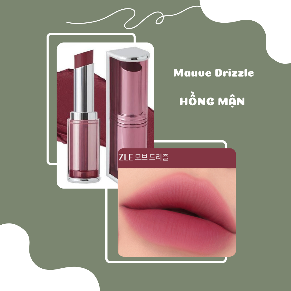 Son thỏi 3CE Blur Matte Lipstick 4g mịn lì nhẹ môi
