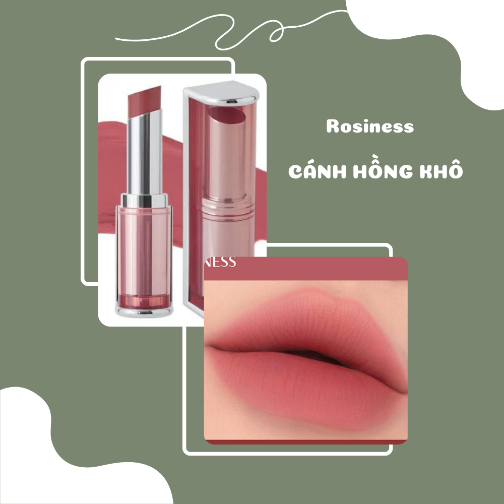 Son thỏi 3CE Blur Matte Lipstick 4g mịn lì nhẹ môi