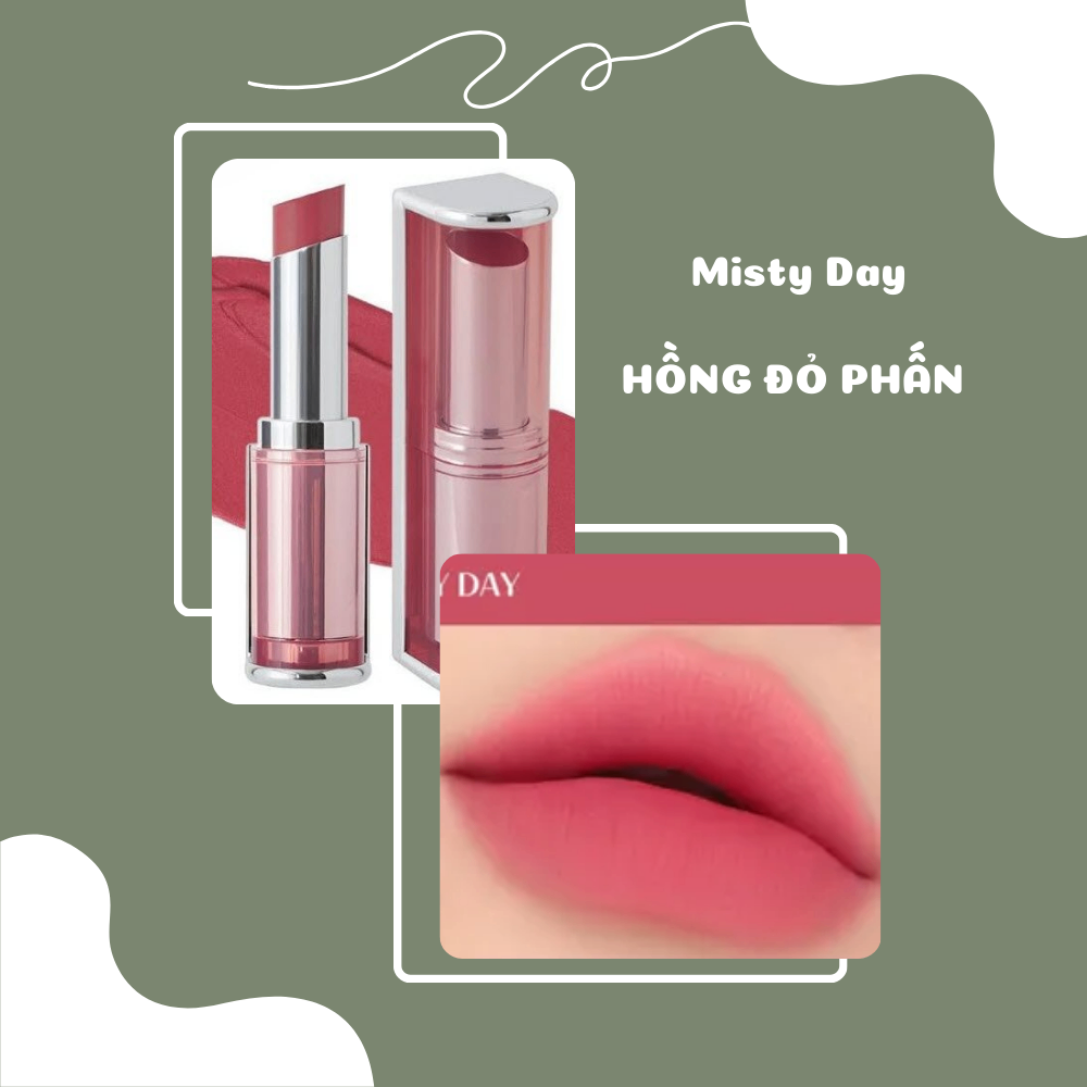 Son thỏi 3CE Blur Matte Lipstick 4g mịn lì nhẹ môi