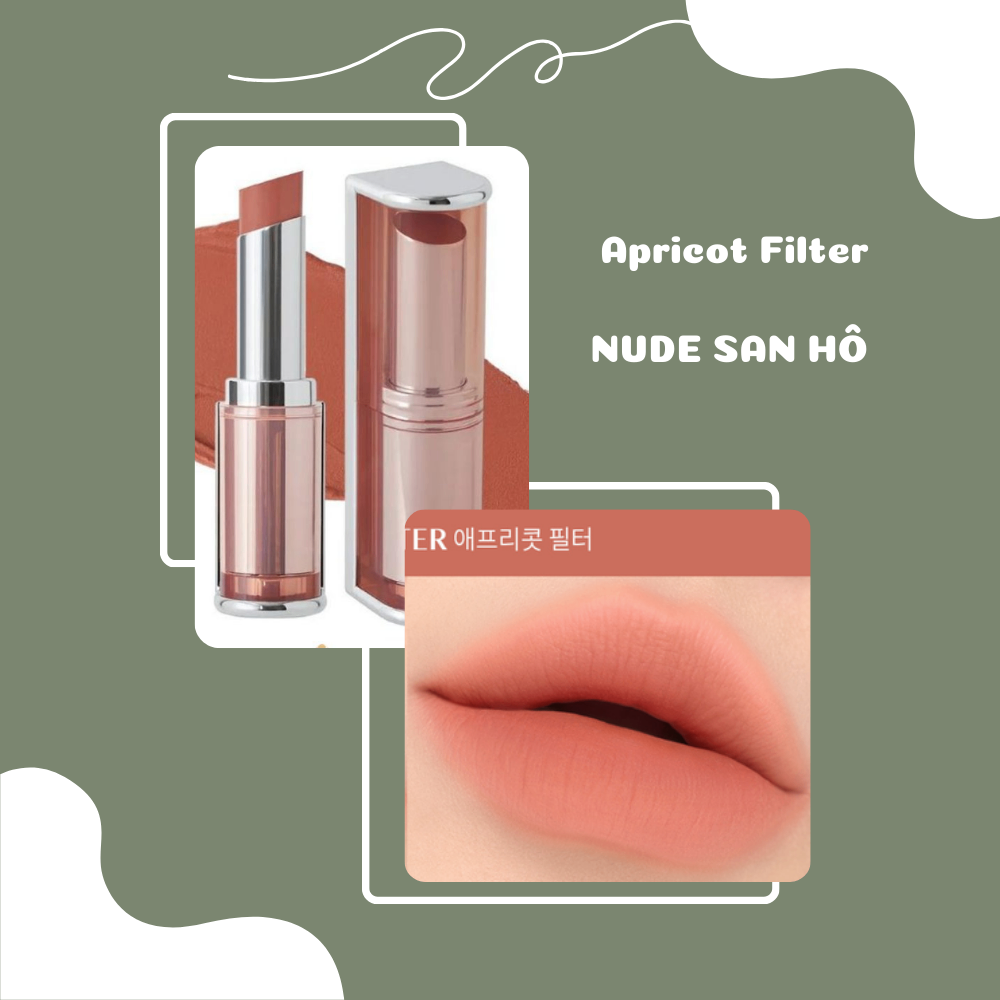 Son thỏi 3CE Blur Matte Lipstick 4g mịn lì nhẹ môi