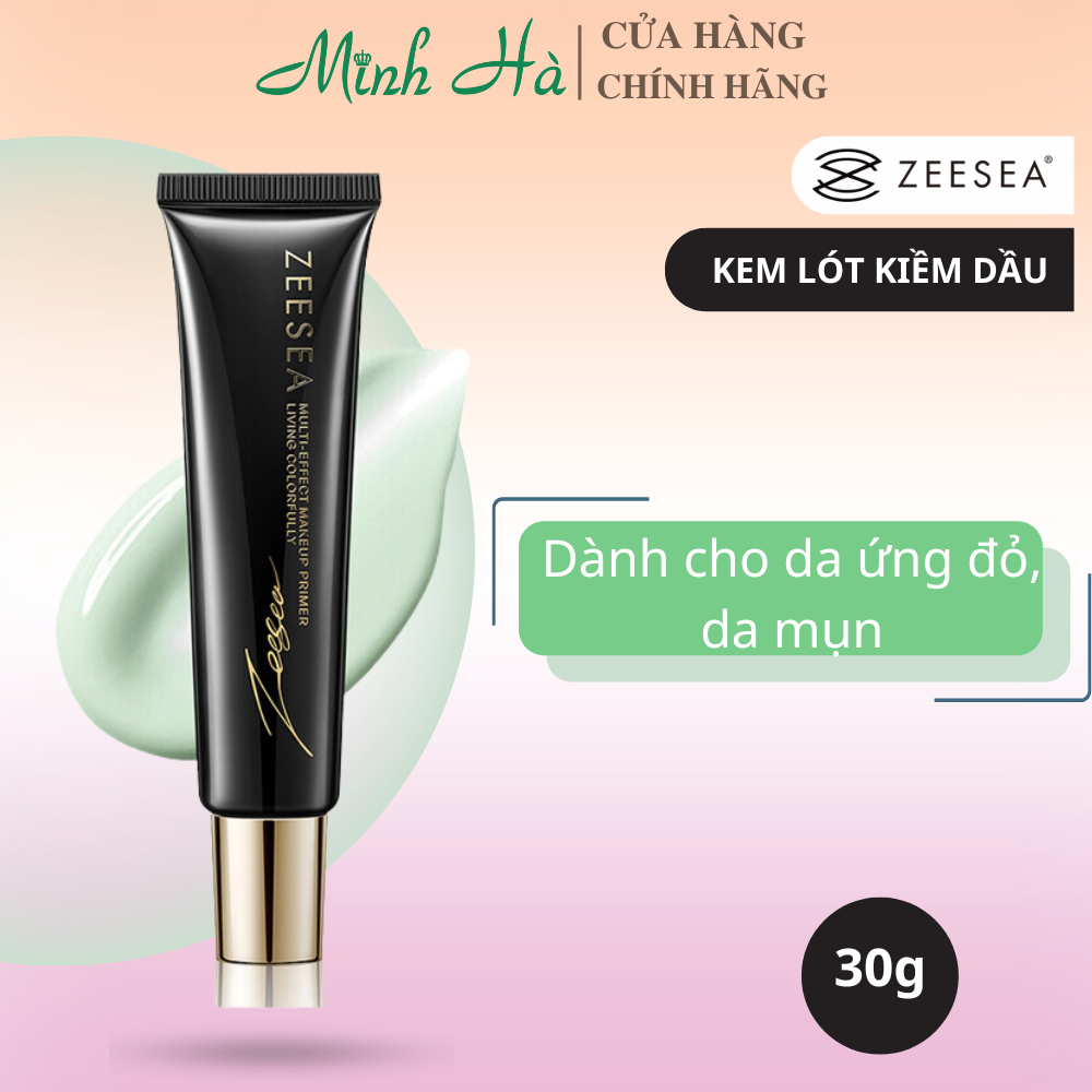 Kem lót trang điểm Zeesea Multi-Effect Makeup Primer 10/30g kiềm dầu, che khuyết điểm tự nhiên