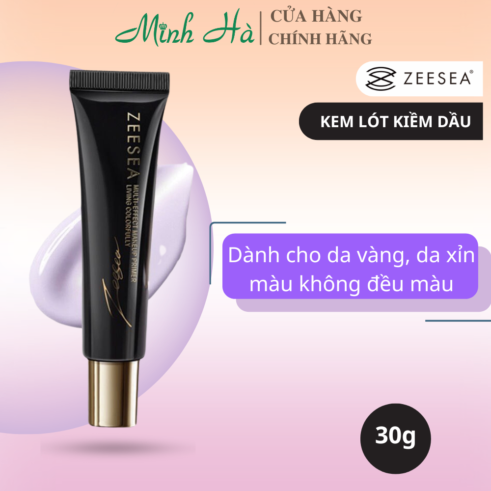 Kem lót trang điểm Zeesea Multi-Effect Makeup Primer 10/30g kiềm dầu, che khuyết điểm tự nhiên