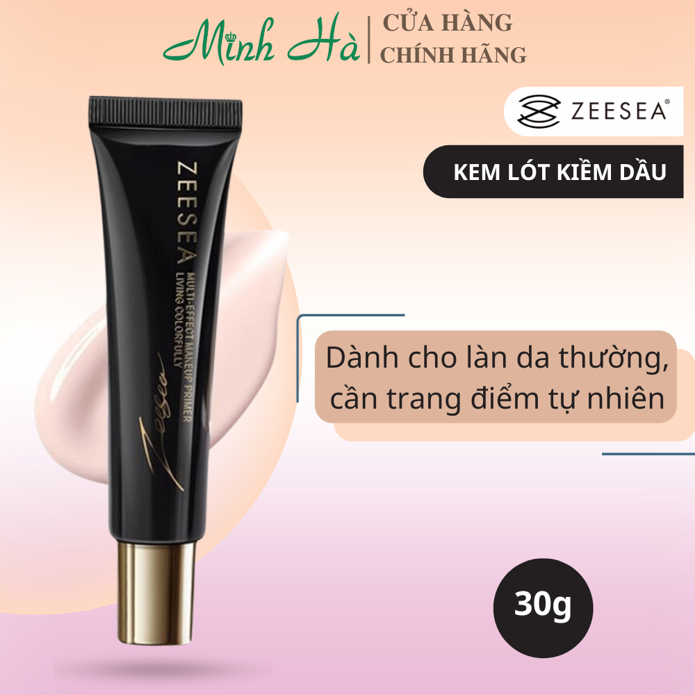 Kem lót trang điểm Zeesea Multi-Effect Makeup Primer 10/30g kiềm dầu, che khuyết điểm tự nhiên