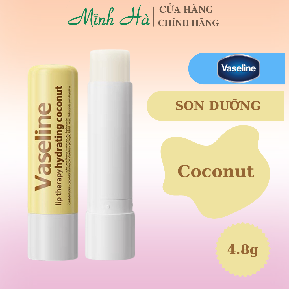 Son dưỡng môi Vaseline Lip Therapy 4.8g dưỡng môi dịu nhẹ và mềm mại tự nhiên