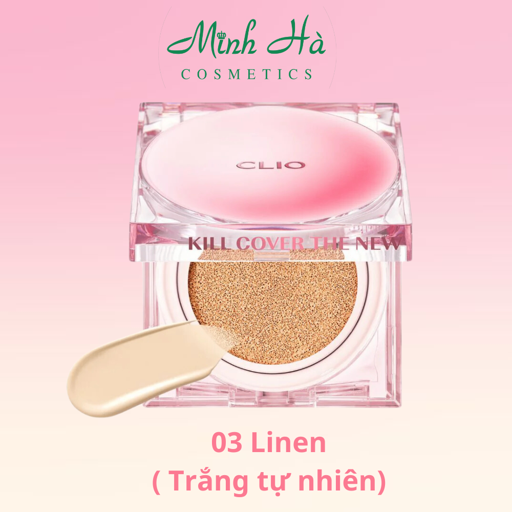 Phấn nước Clio Kill Cover The New Founwear Cushion SPF50+ PA+++ 15gx2 (kèm lõi)