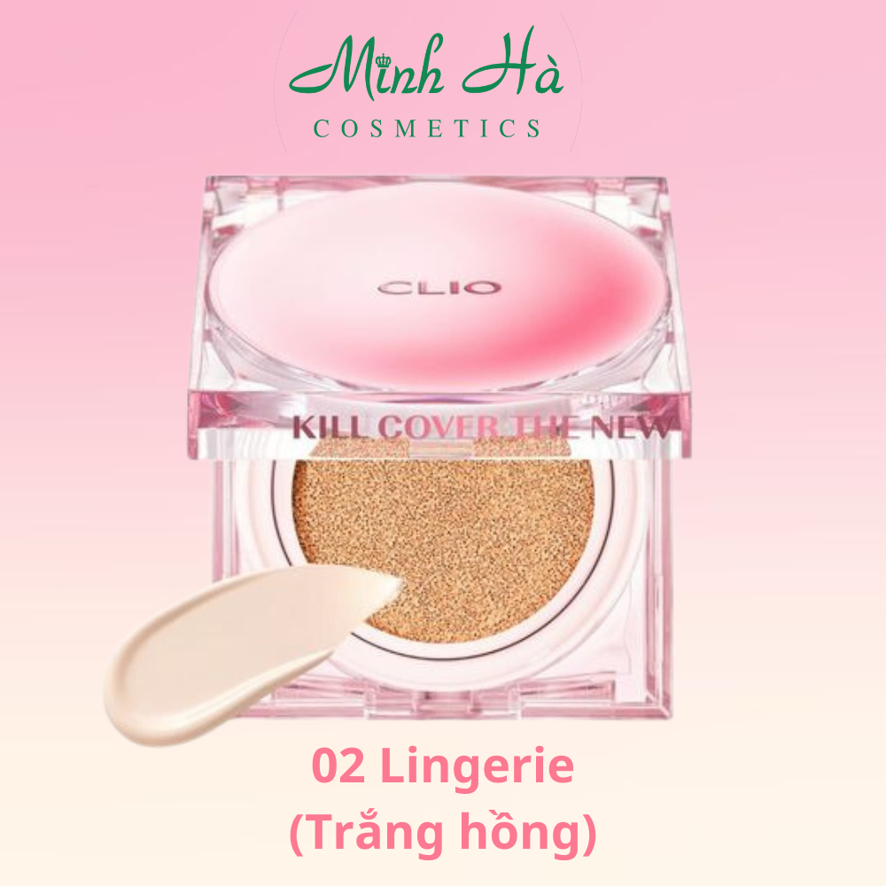 Phấn nước Clio Kill Cover The New Founwear Cushion SPF50+ PA+++ 15gx2 (kèm lõi)
